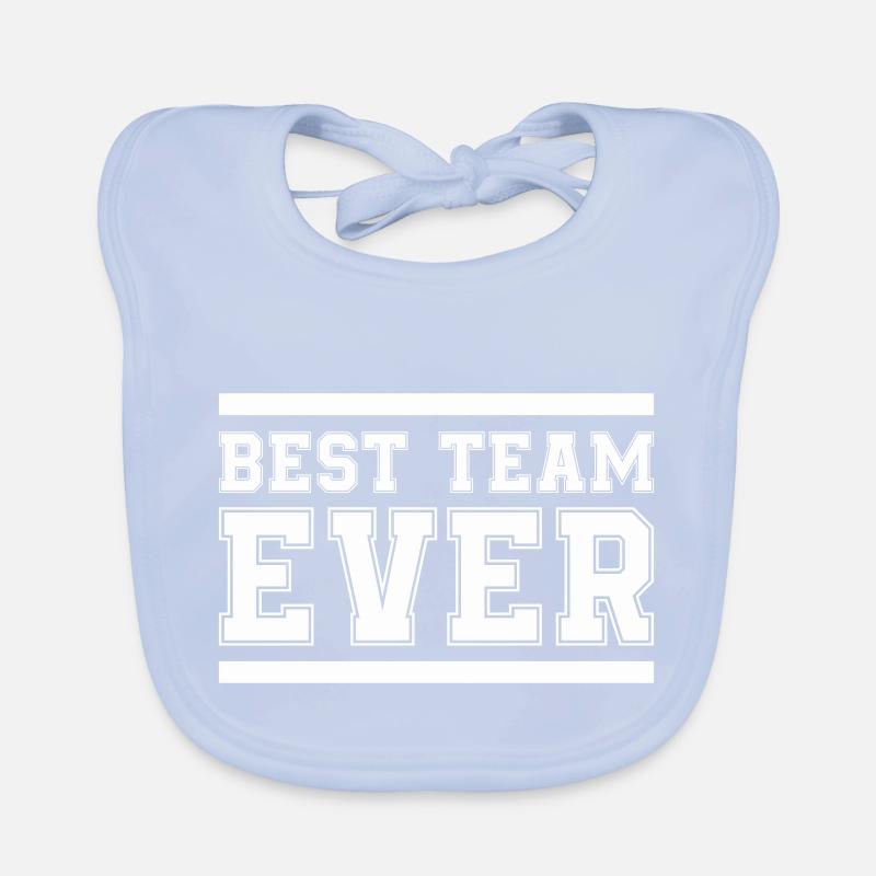 best team ever Baby Bio-Lätzchen