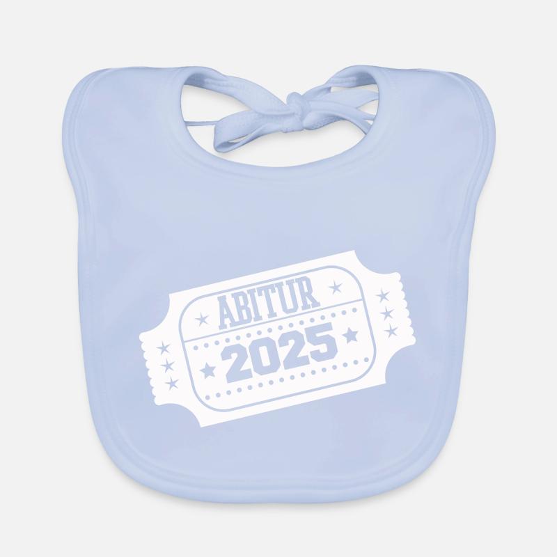 Timbre Abitur 2025 Bavoir bio Bébé