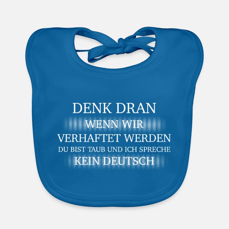 Arrested White Organic Baby Bibs