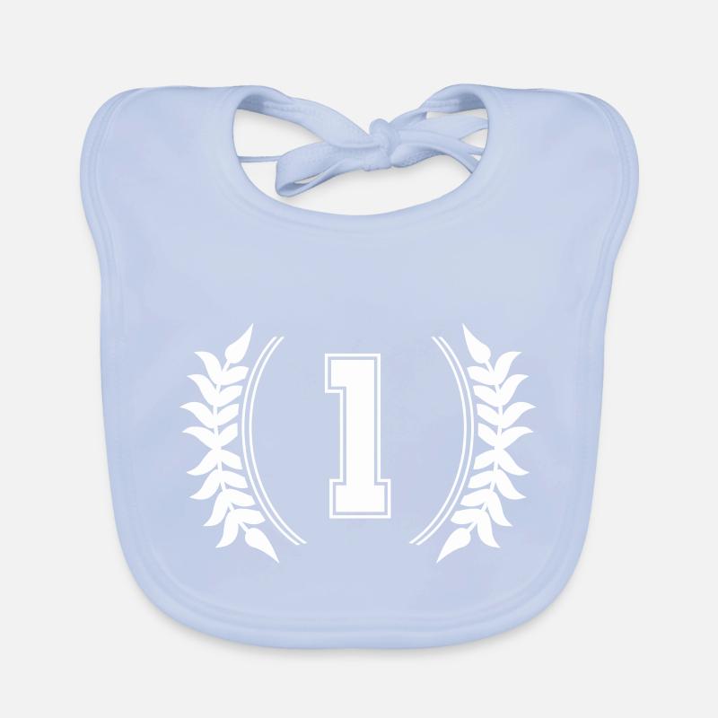 Numéro 1 Bavoir bio Bébé