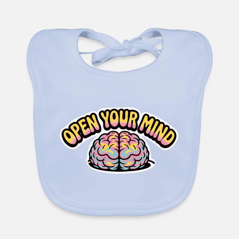 OPEN YOUR MIND Organic Baby Bibs