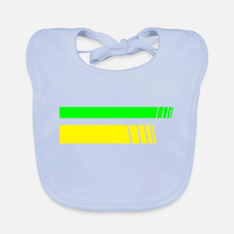 Rayures Bavoir bio Bébé