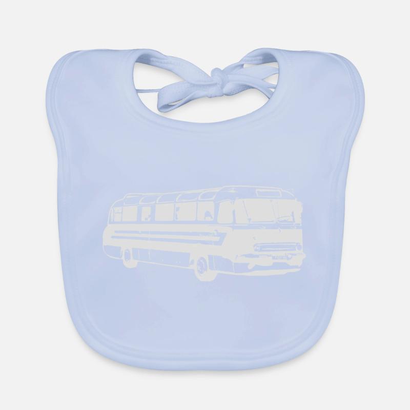 Ikarus 55 Bus Omnibus Baby Bio-Lätzchen