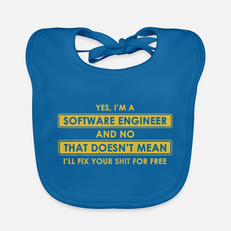 software Engineer Organic Baby Bibs