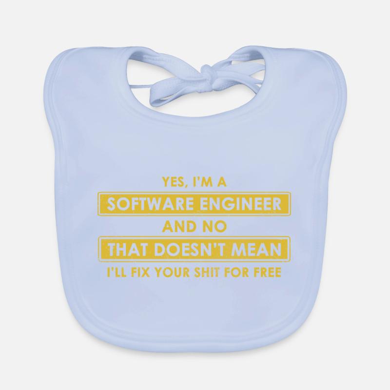 Software-Ingenieur Baby Bio-Lätzchen