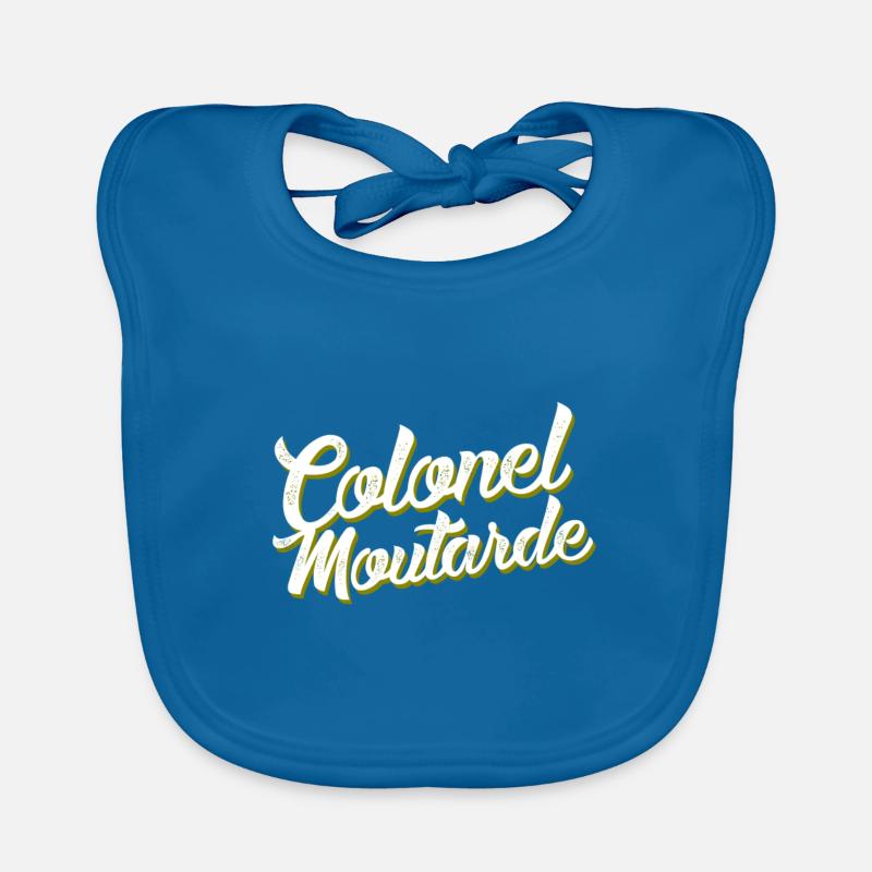 Colonel Moutarde Bavoir bio Bébé