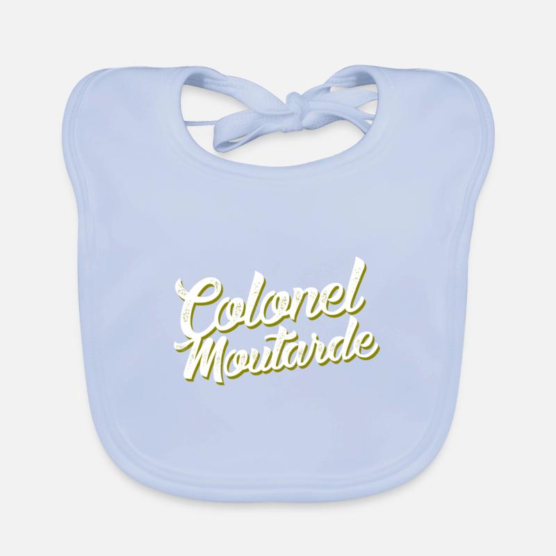 Colonel Mustard Organic Baby Bibs