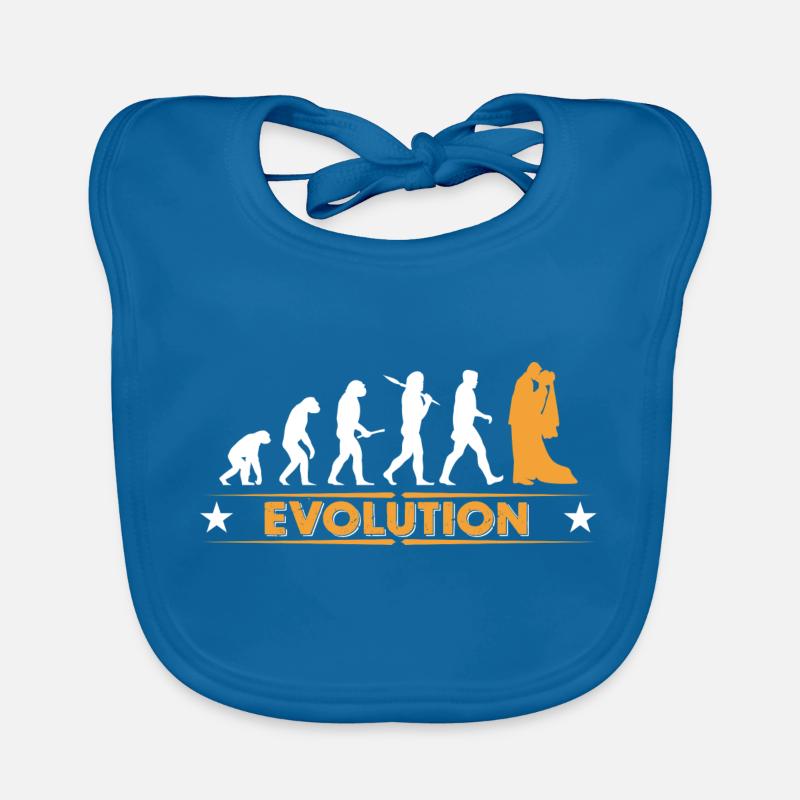 Mariage - evolution Bavoir bio Bébé