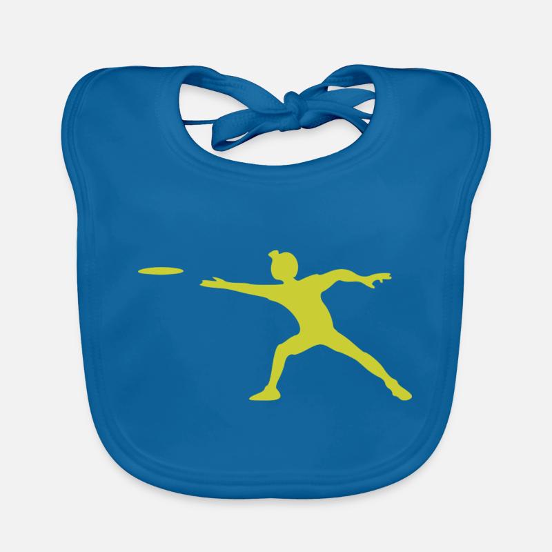 discus diskus diskuswerfer Baby Bio-Lätzchen