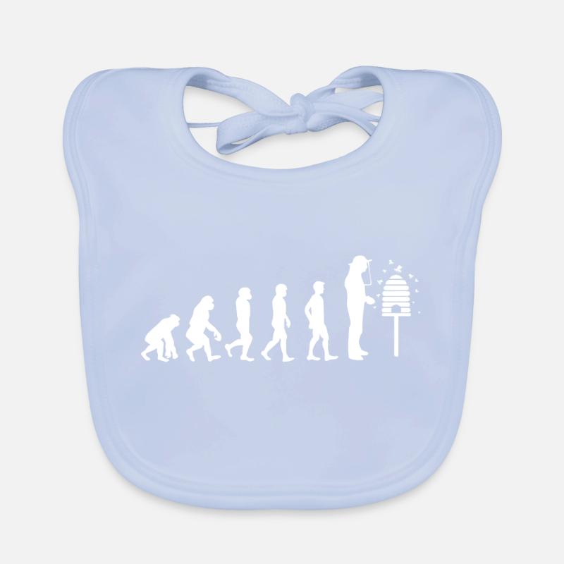 cadeau T-shirt - Apiculteurs Evolution Bavoir bio Bébé