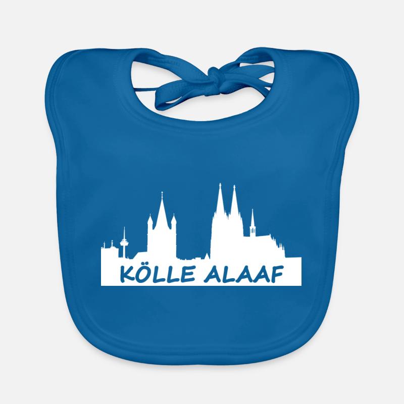Kölle Alaaf - Karneval Fasching Baby Bio-Lätzchen