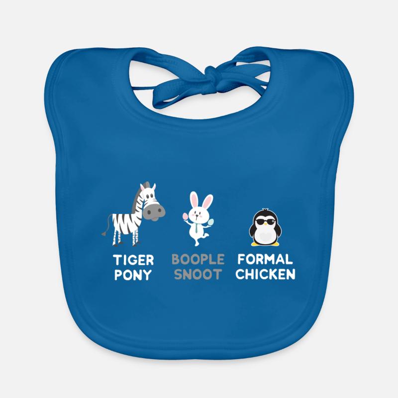 Zebra - Hase - Pinguin oder doch Tiger Pony.... Baby Bio-Lätzchen