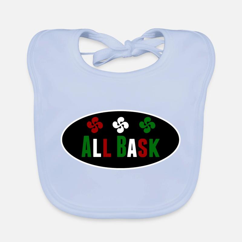 All Basque Bavoir bio Bébé