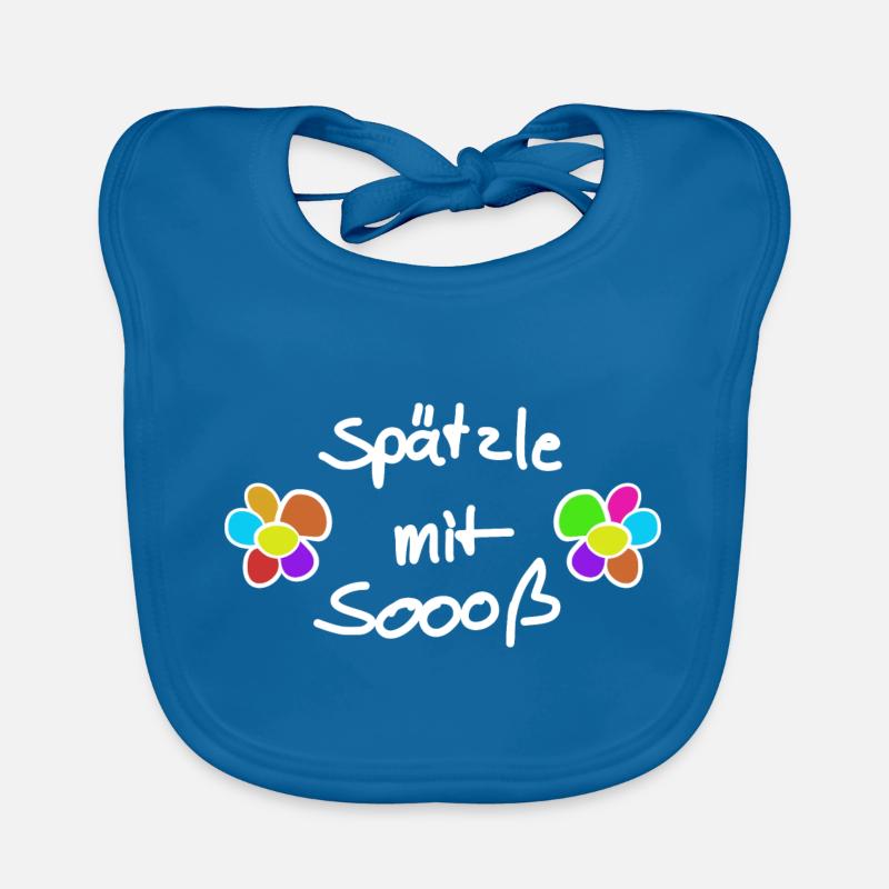 Spätzle mit Soß Schwäbisch Baby Bio-Lätzchen