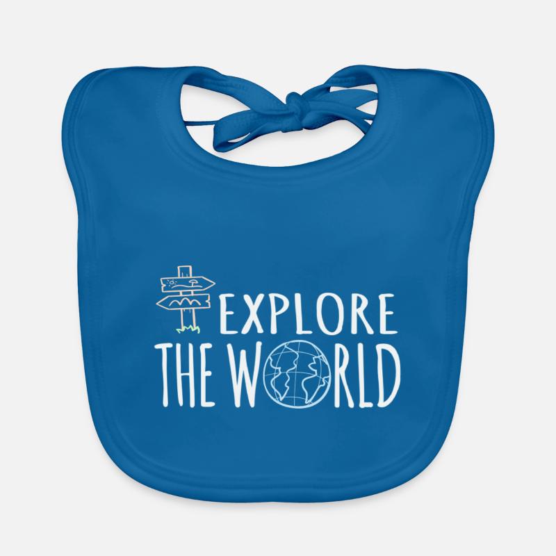 Explore The World Bavoir bio Bébé