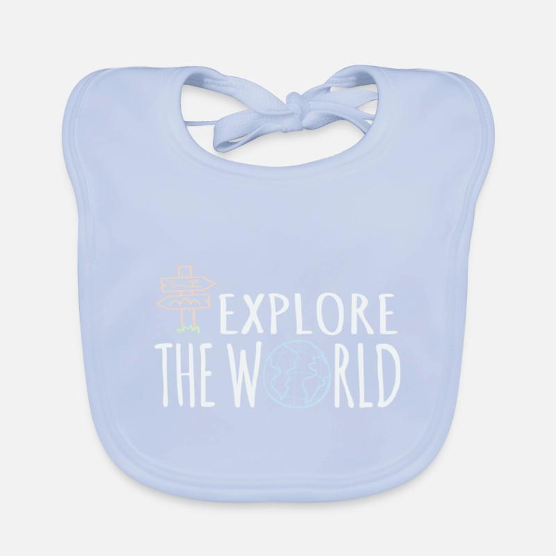 Explore The World Bavoir bio Bébé