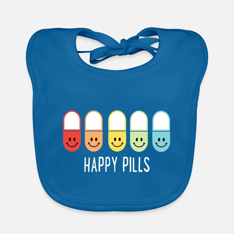 Happy Pills Organic Baby Bibs