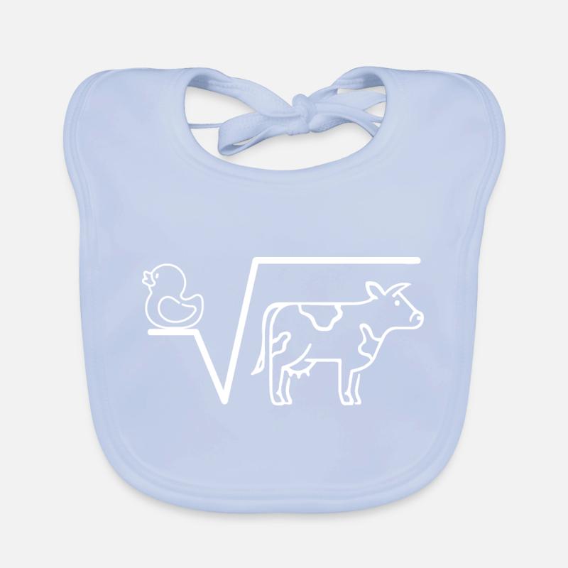 N-th Root from Q Funny Math Math Organic Baby Bibs
