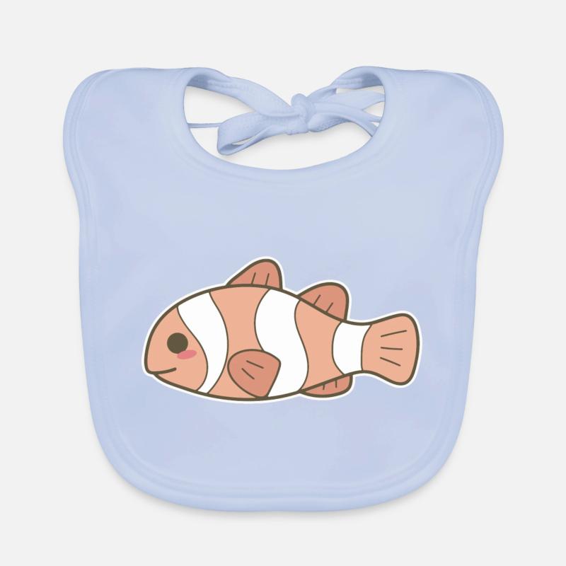 Clownfisch Baby Bio-Lätzchen