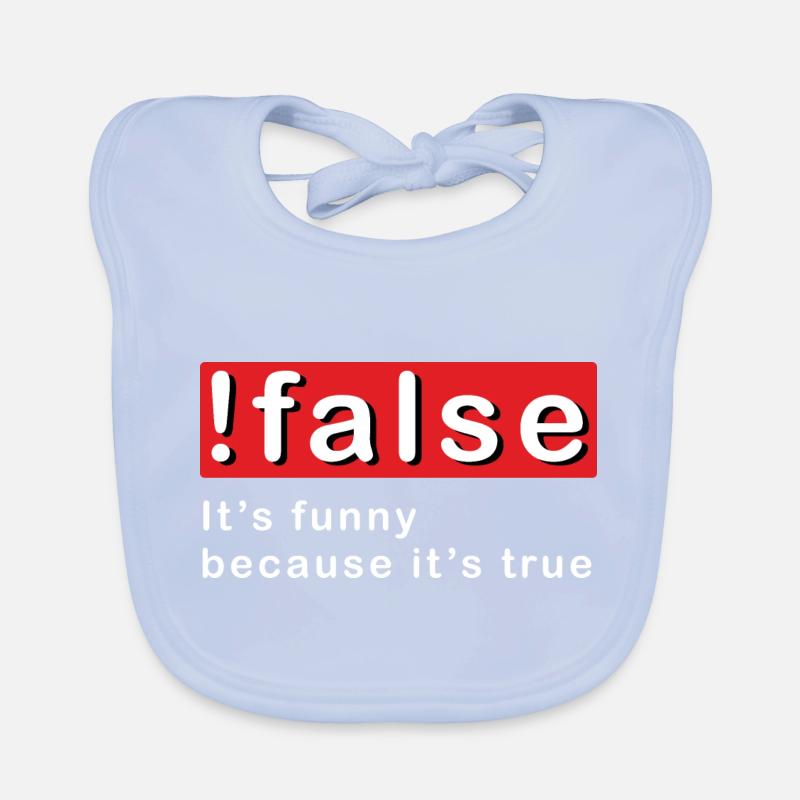 False Programming Organic Baby Bibs