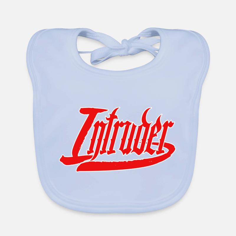 intrus hacker intrus clan sticker ordinateur Bavoir bio Bébé