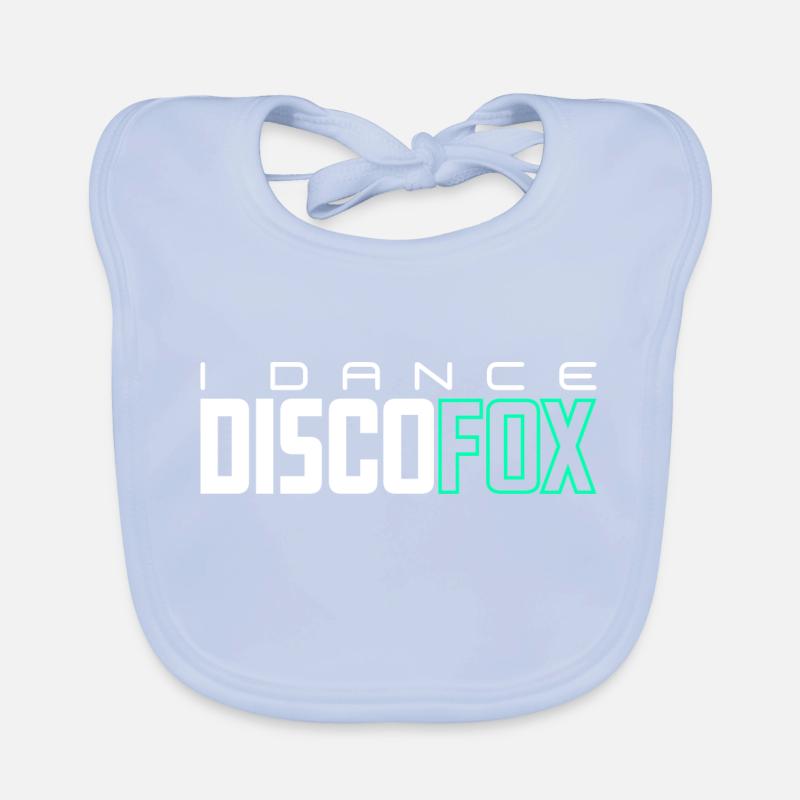 Ich Tanze Discofox Baby Bio-Lätzchen