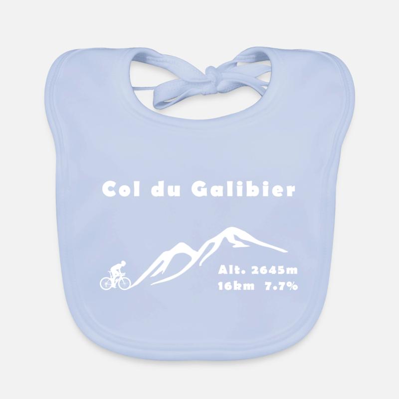 Col du Galibier Baby Bio-Lätzchen
