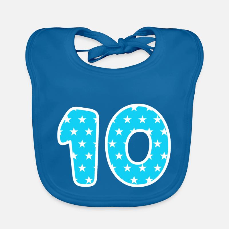 Dix Bavoir bio Bébé
