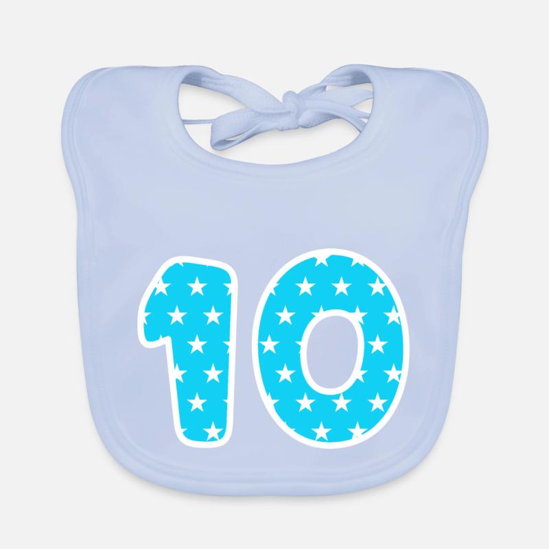 Dix Bavoir bio Bébé