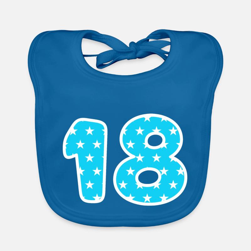 Eighteen Organic Baby Bibs