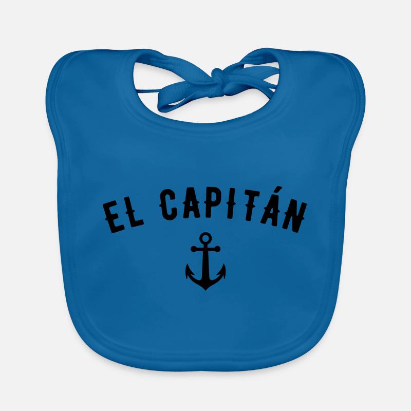 CAPITAINE ESPAGNOL EL CAPITAN Bavoir bio Bébé