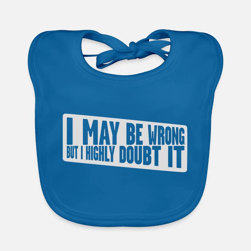 I may be wrong Organic Baby Bibs