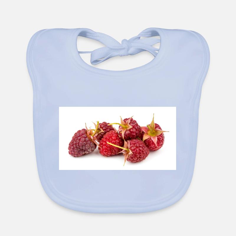 Himbeere. raspberry Baby Bio-Lätzchen