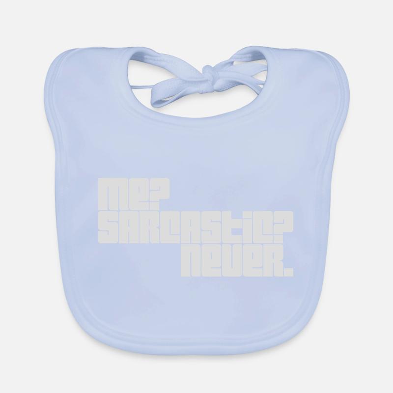 me sarcastic never quote Organic Baby Bibs