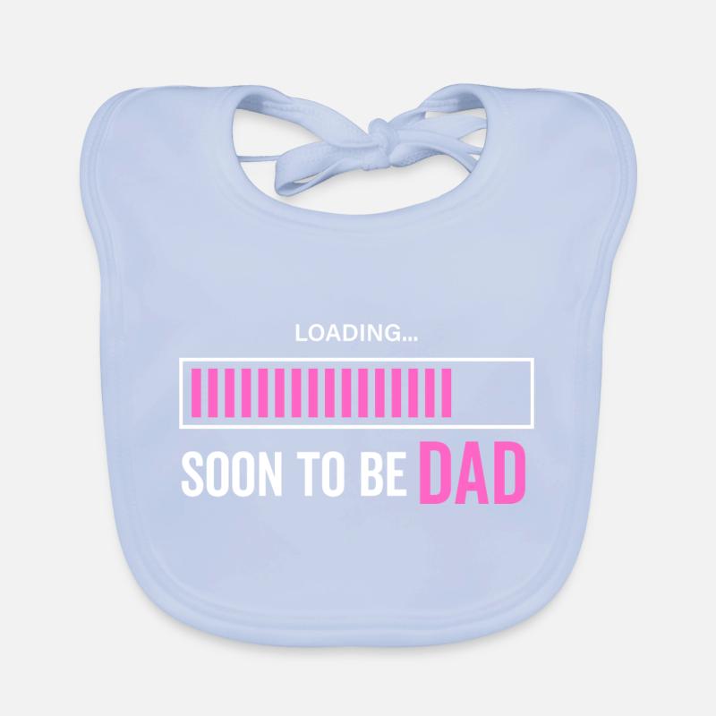 Bald Papa sein Baby Bio-Lätzchen