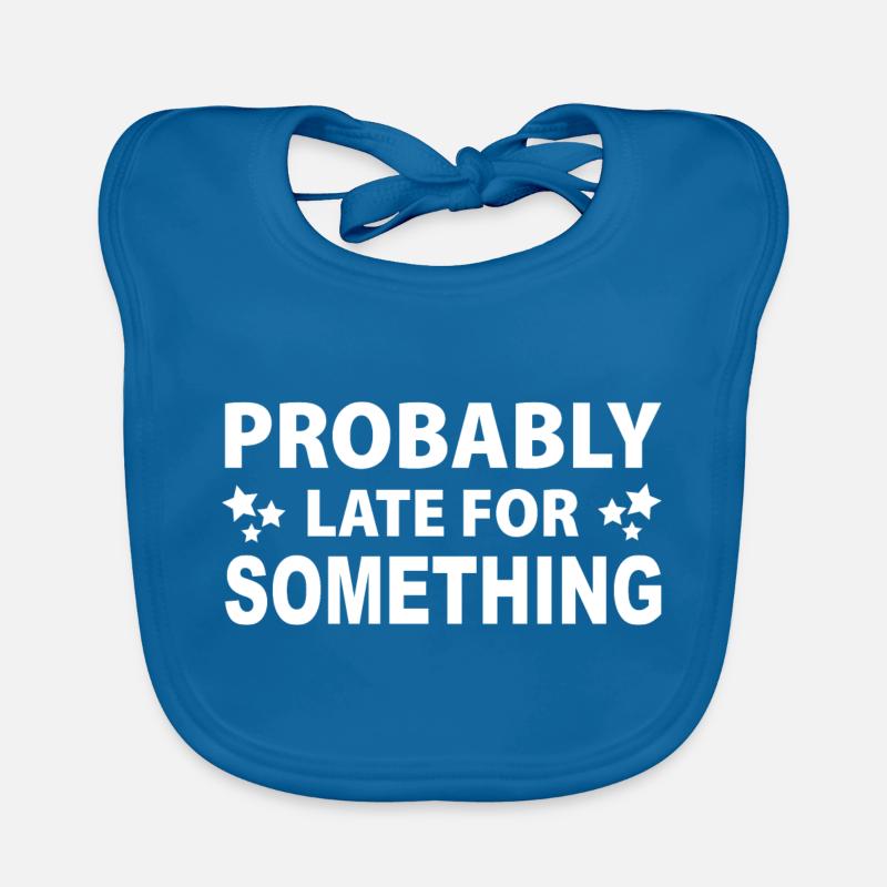 Probably late for something Organic Baby Bibs