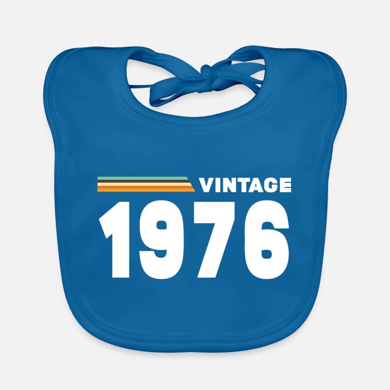 millésime 1976 Bavoir bio Bébé