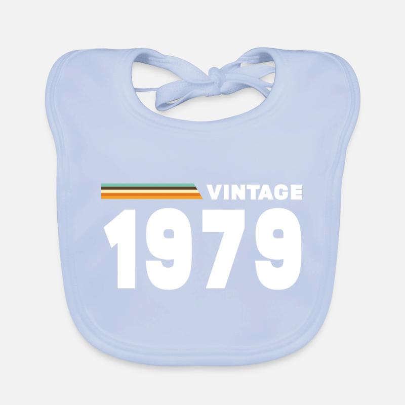 Millésime 1979 Bavoir bio Bébé