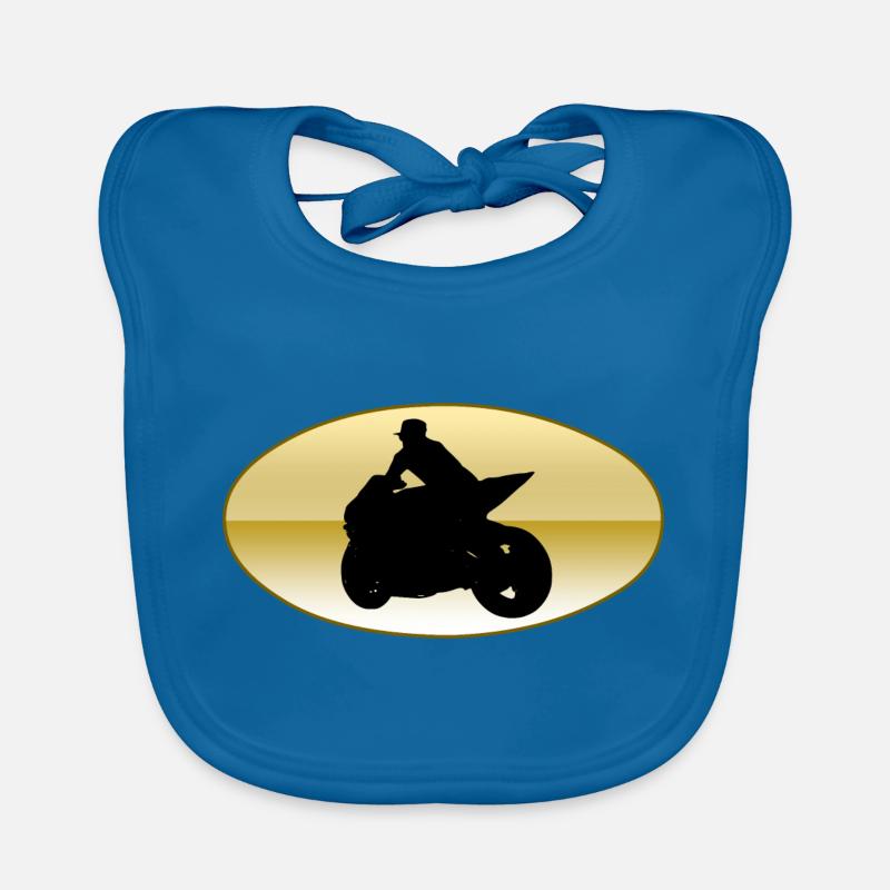 Motorcycle Organic Baby Bibs