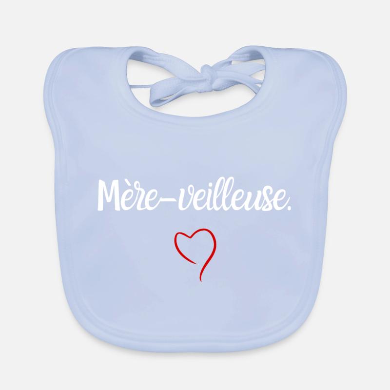 Mère veilleuse Bavoir bio Bébé