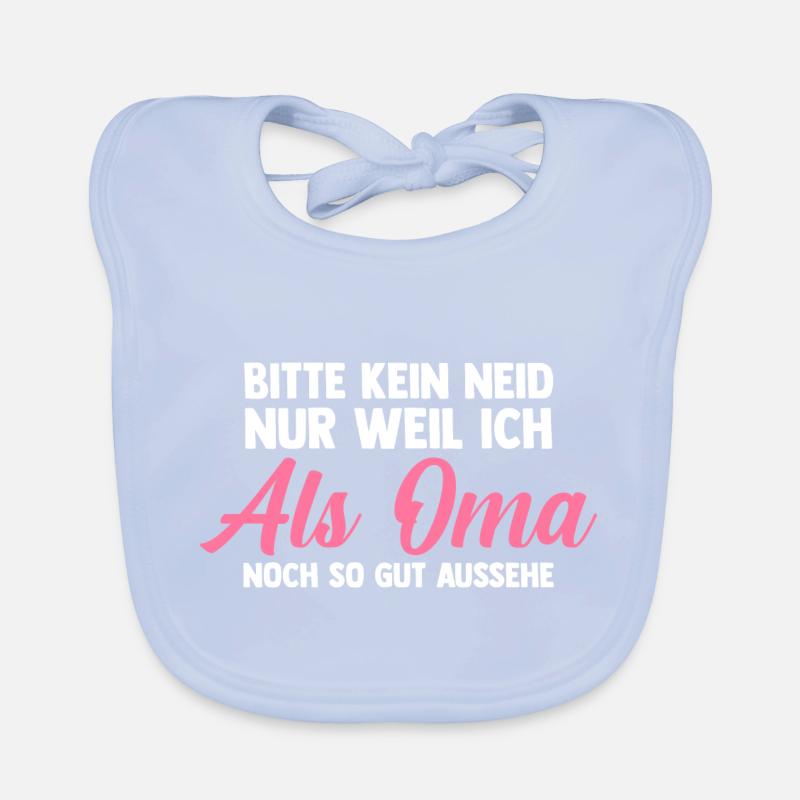 Großmutter Großmama Omi Oma Baby Bio-Lätzchen