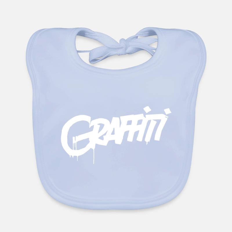 Graffiti Bavoir bio Bébé