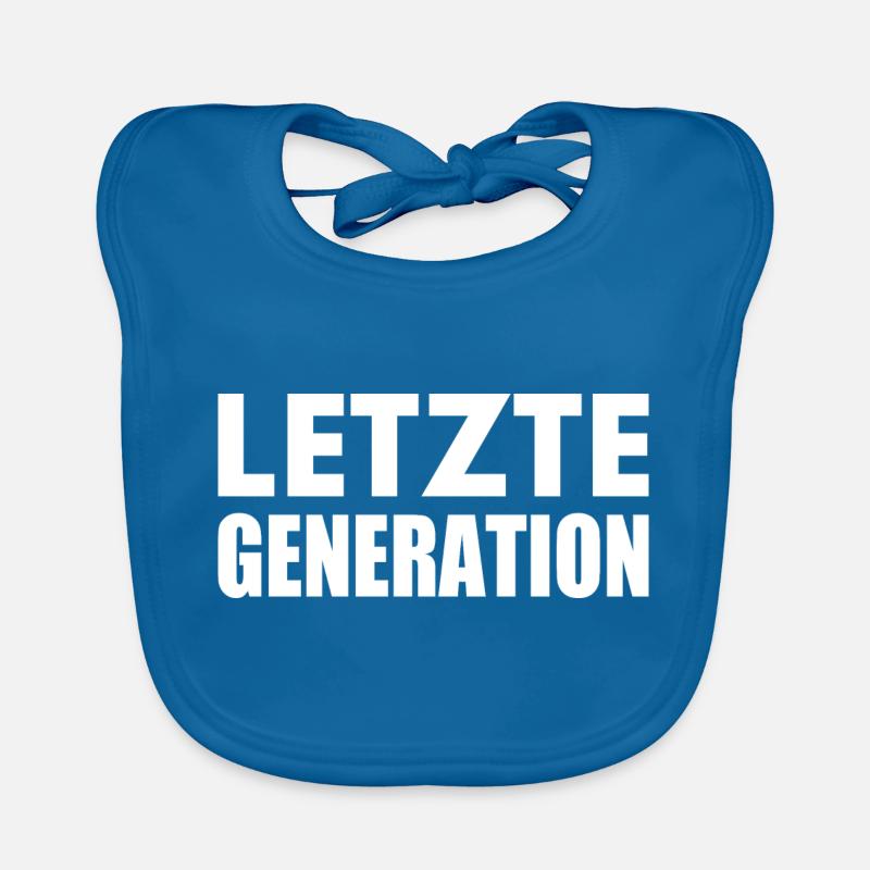 Letzte generation Baby Bio-Lätzchen
