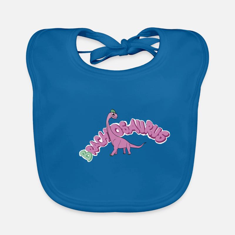 Brachiosaure Bavoir bio Bébé