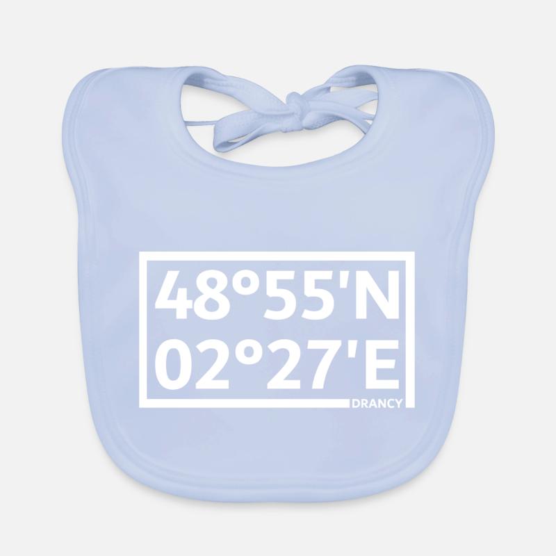 Drancy coordinates Organic Baby Bibs