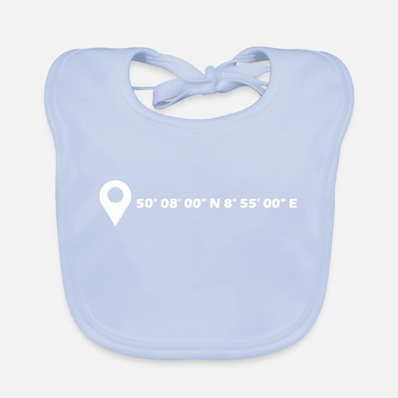 Hanau coordinates Organic Baby Bibs