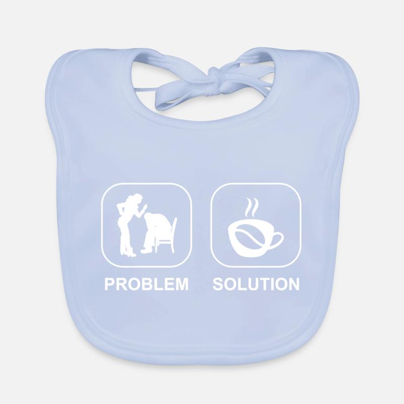 Coffee Cup Coffee Caffeine Gift Coffee Bean Bavoir bio Bébé