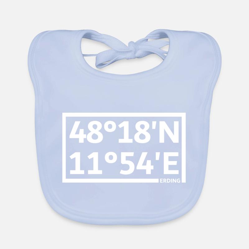 Erding coordinates Organic Baby Bibs