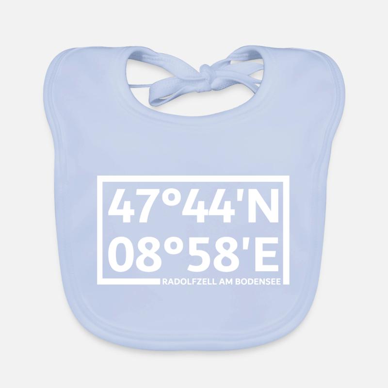 Radolfzell am Bodensee coordinates Organic Baby Bibs