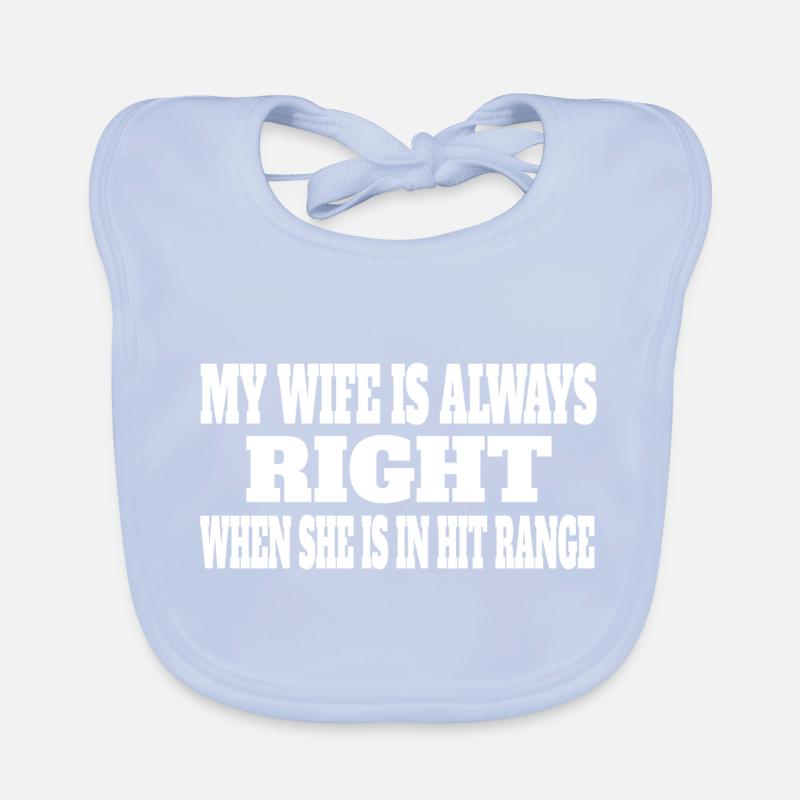 Ehepaar Ehefrau Hochzeit Männer Ehe Frauen Ehemann Baby Bio-Lätzchen